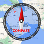 ikon Peta Kompas - Kompas Arah 