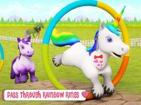 ภาพหน้าจอที่ 9 ของ Baby Unicorn Wild Life: Pony Horse Simulator Games