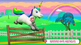 Screenshot 2 di Baby Unicorn Wild Life: Pony Horse Simulator Games apk