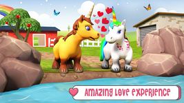 ภาพหน้าจอที่ 3 ของ Baby Unicorn Wild Life: Pony Horse Simulator Games