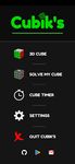 Cubik's - Rubik's Cube Solver, Simulator and Timer captura de pantalla apk 