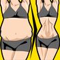 女性向け痩せるアプリ - 自宅でトレーニング女性 アイコン