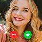 Icône apk Faux appel vidéo: Messenger, chat en direct