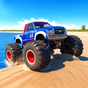 Icône de Monster Truck Water Surfing: Truck Racing Games