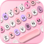 Latar Belakang Keyboard Pink Candy Color