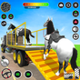 Biểu tượng Farm Animals Transporter Truck Simulator :Wild Sim