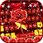 Latar Belakang Keyboard Red Lux Rose