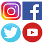 4 in 1-Social media apk icono