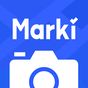 Marki: Time and location and work watermark camera