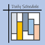 데일리스케줄 - 주간 시간표, 플래너, 스케줄, 일정관리, 학습플래너, PDF 출력 아이콘