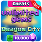 Cheat Free Gems Dragon City Simulation APK