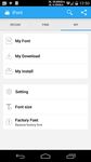 Tangkap skrin apk iFont(Expert of Fonts) 3