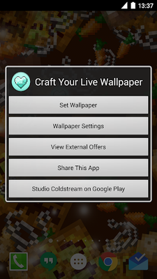 Androidの Live Minecraft Wallpaper アプリ Live Minecraft Wallpaper を無料ダウンロード