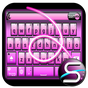 SlideIT Pink Metal Skin apk icon