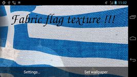 3D Greece Flag Live Wallpaper στιγμιότυπο apk 