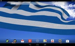 3D Greece Flag Live Wallpaper Screenshot APK 3