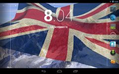 Tangkapan layar apk 3D UK Flag Live Wallpaper 1