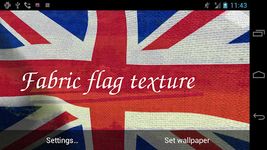 Tangkapan layar apk 3D UK Flag Live Wallpaper 3