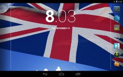 Tangkapan layar apk 3D UK Flag Live Wallpaper 2