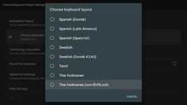 Captură de ecran External Keyboard Helper Pro apk 