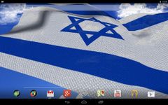 Tangkapan layar apk 3D Israel Flag Live Wallpaper 3