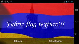 Скриншот 2 APK-версии 3D Armenia Flag Live Wallpaper
