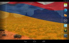 Скриншот  APK-версии 3D Armenia Flag Live Wallpaper