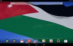 3D Jordan Flag Live Wallpaper screenshot apk 1