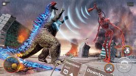 Captură de ecran Monstru Lovitura Oraș - Godzilla vs. Sirenă Cap apk 8