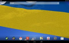 Скриншот 1 APK-версии 3D Ukraine Flag Live Wallpaper