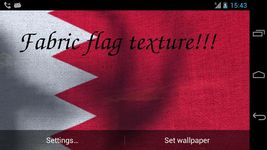3D Bahrain Flag Live Wallpaper screenshot apk 2