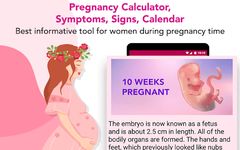 Pregnancy calculator, symptoms, signs, calendar screenshot apk 1