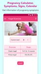 Pregnancy calculator, symptoms, signs, calendar screenshot apk 6