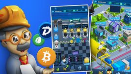 Crypto Idle Miner: Bitcoin mining game screenshot APK 