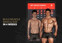 Tangkapan layar apk MuscleMan: Fitness Workout Planner & Nutrition 10