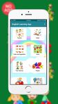Captură de ecran Inglês para crianças - aprender e brincar apk 1