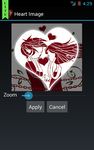 Tangkapan layar apk Heart Live Wallpaper lite 5