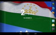 Скриншот 3 APK-версии 3D Tajikistan Flag LWP