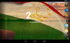 Скриншот  APK-версии 3D Tajikistan Flag LWP