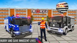 Tangkapan layar apk Ambulance FireTruck Police Car Emergency Simulator 