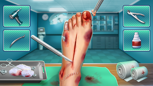 Jogos de cirurgia hospitalar ASMR versão móvel andróide iOS apk