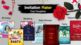 Party Invitation Cards Maker ekran görüntüsü APK 