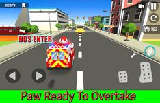 Traffic Paw Rescue Racing Adventure Game image 9