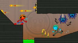 Fire and Water Stickman 2 : The Temple ekran görüntüsü APK 16