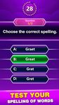 Screenshot 10 di Spelling Quiz - Spell learning Trivia Word Game apk