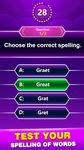 Tangkapan layar apk Spelling Quiz - Spell learning Trivia Word Game 