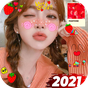 Biểu tượng apk Editor Live Sweet Camera Face Sticker Filtro Snap