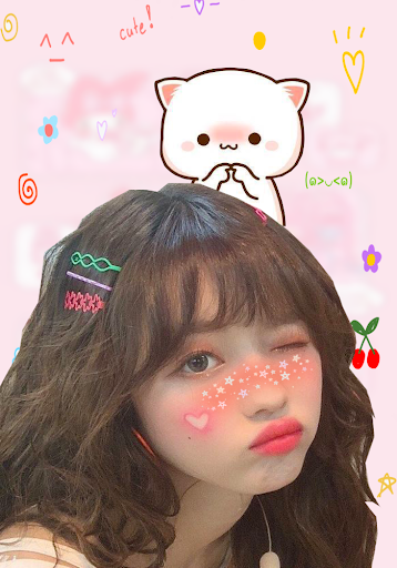 Tải miễn phí APK Editor Live Sweet Camera Face Sticker Filtro Snap ...