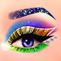 Ícone do Olho Arte Maquiagem Artista - Moda Menina Jogo