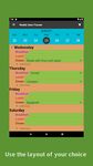 Menú Semanal Planificador captura de pantalla apk 9